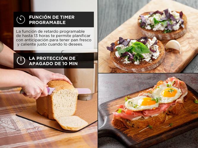Maquina de Pan Gadnic Programable hasta 1Kg - 4