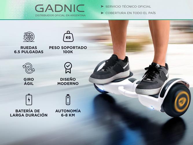 Patineta Electrica Gadnic Hoverboard 6.5 Pulgadas - 1