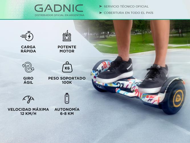 Patineta Eléctrica Gadnic Hoverboard Blth 8 Pulgadas - 1
