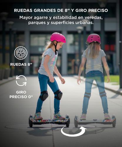 Patineta Eléctrica Gadnic Hoverboard Blth 8 Pulgadas - 3