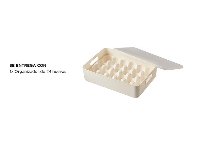 Contenedor Organizador De Huevos Gadnic Con Tapa Huevera  - 5
