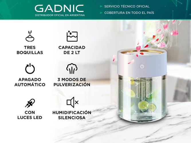 Difusor Humidificador Gadnic Aromaterapia Ultrasónico 2l - 1