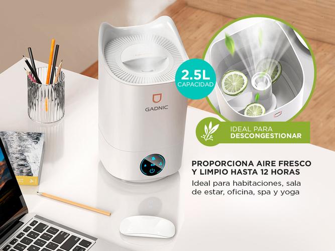 Humidificador Ultrasónico Gadnic K6 Vaporizador De Ambiente Ultrasonico - 2
