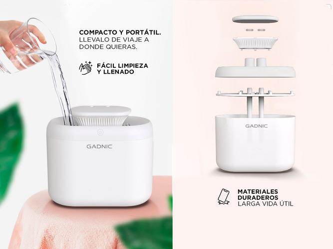 Difusor Humidificador Gadnic A12 Vaporizador Led Portátil Ultrasónico 3.3L - 4