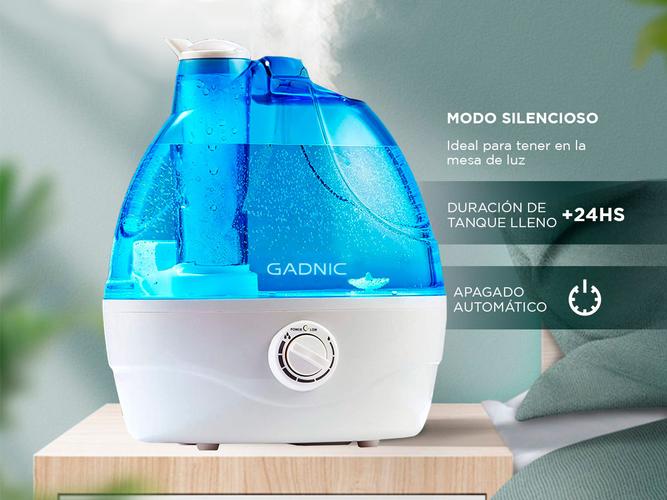 Humidificador De Ambiente Gadnic HM20B Difusor Ultrasónico 2,2L   - 2