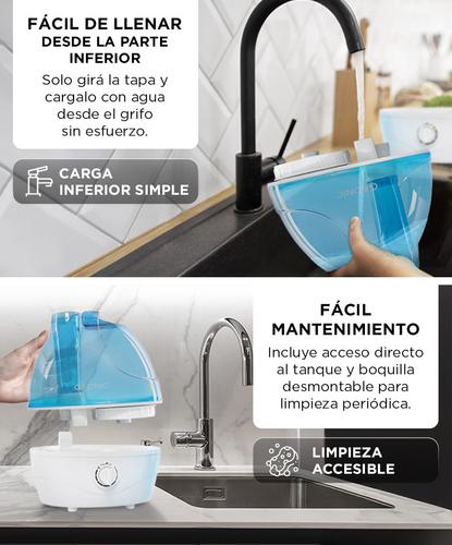 Humidificador De Ambiente Gadnic HM20B Difusor Ultrasónico 2.2L   - 3