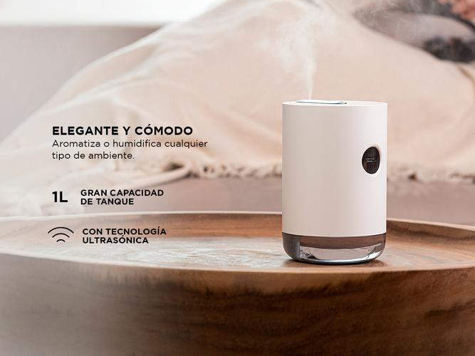 Humidificador 1 L Ultrasonico Recargable Led - 2