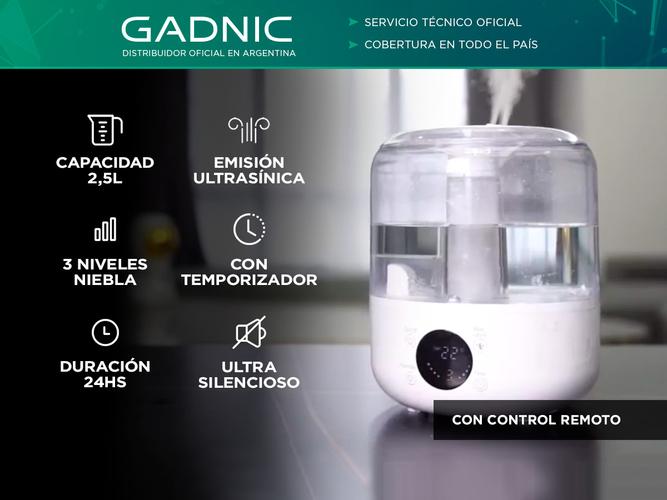 Humidificador Ultrasónico Gadnic Difusor Niebla Ajustable - 1