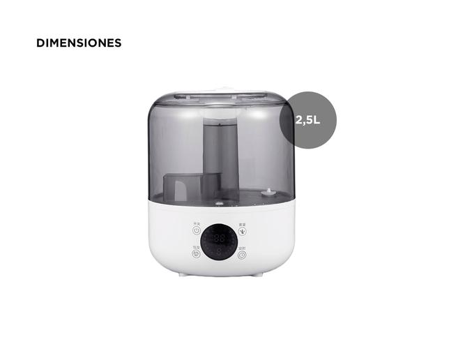 Humidificador Ultrasónico Gadnic Difusor Niebla Ajustable - 5