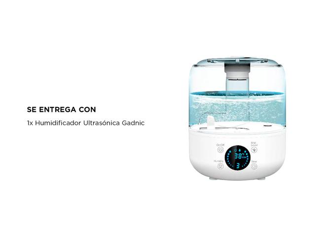 Humidificador Ultrasónico Gadnic Difusor Niebla Ajustable - 6