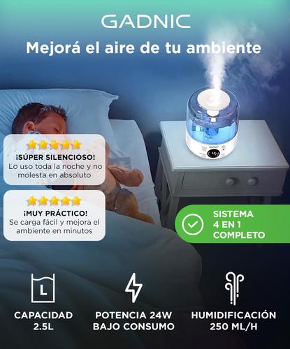 Humidificador Ultrasónico Gadnic Difusor Niebla Ajustable - 1