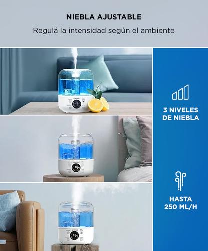 Humidificador Ultrasónico Gadnic Difusor Niebla Ajustable - 2