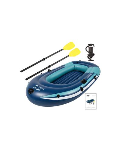 Bote Inflable South Port By Gadnic PVC Con Remos + Inflador Manual Para 2 Personas  - 6