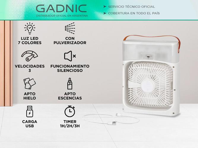 Mini Ventilador Gadnic con Pulverizador - 1