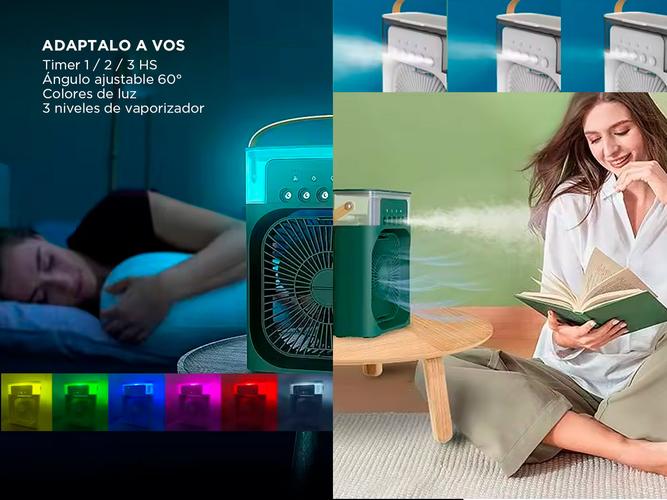 Mini Ventilador Gadnic con Pulverizador - 2