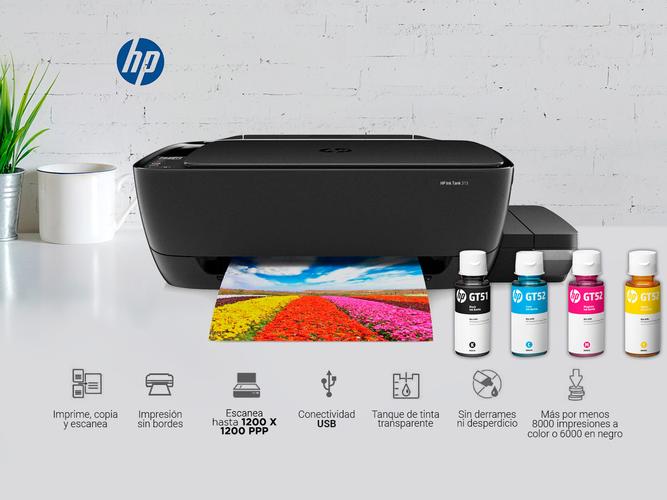 Impresora HP 315 Multifunción Sistema Continuo Ink Tank - 1