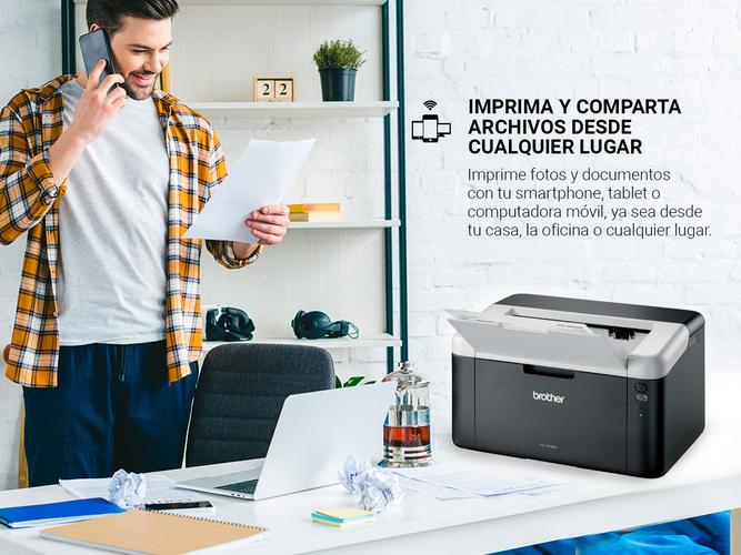Impresora Brother HL-1212W Láser WiFi Monocromática - 4