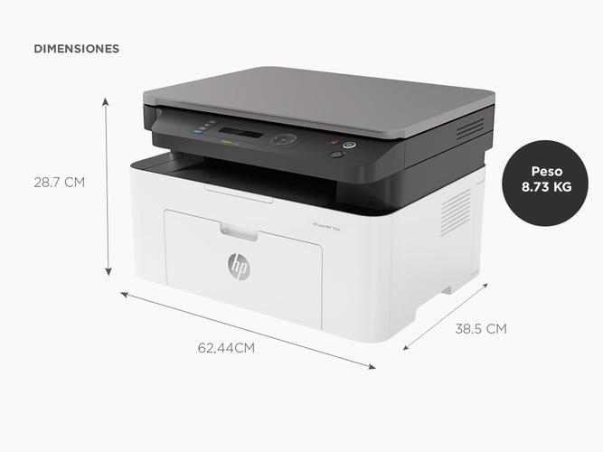 Impresora HP M135W Láser Multifunción WiFi Imprime - Copia - Escanea - 5