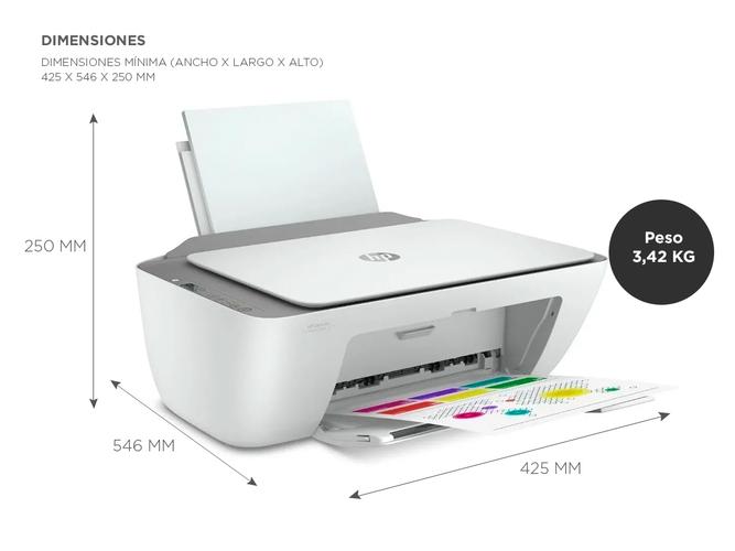 Impresora Color Multifunción Hp Deskjet Advantage 2775 Wifi - 5