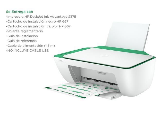 Impresora Multifunción Hp Deskjet 2375 - 6