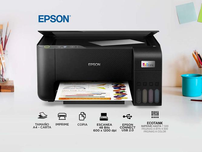 Impresora Multifunción Epson Ecotank L3210 - 1