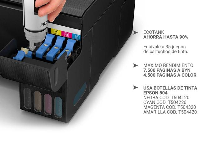 Impresora Multifunción Epson Ecotank L3210 - 2