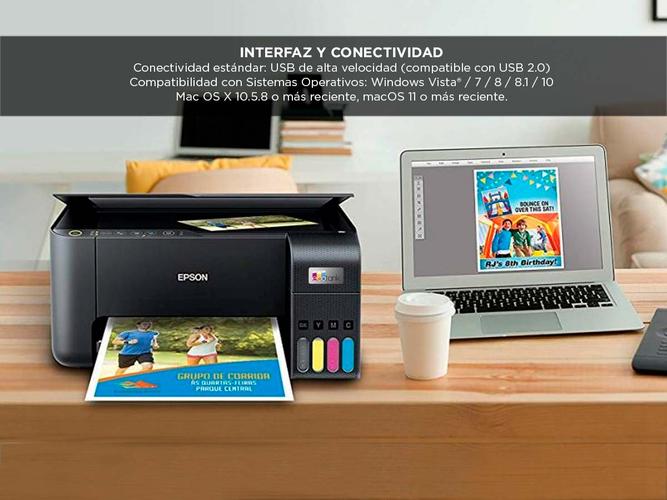 Impresora Multifunción Epson Ecotank L3210 - 3