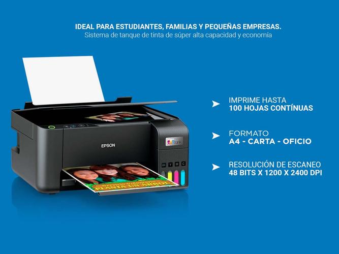Impresora Multifunción Epson Ecotank L3250 - 3