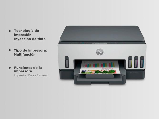 Impresora Hp Sistema Continuo Smart Tank 720 - 4