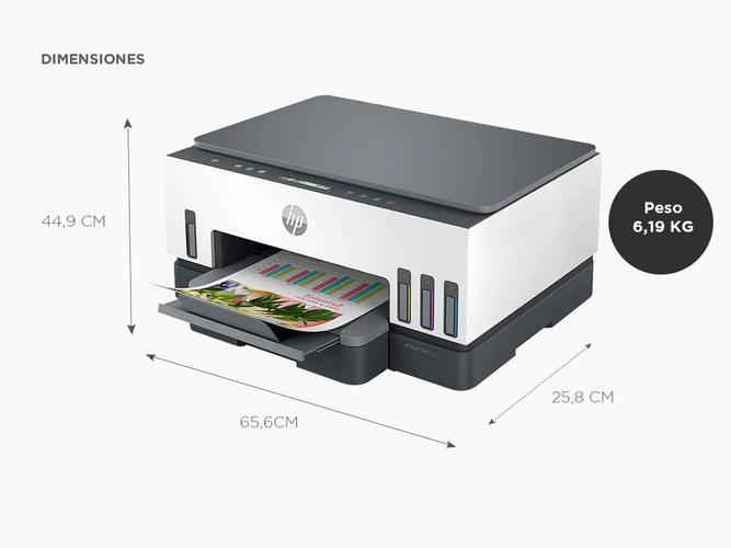 Impresora Hp Sistema Continuo Smart Tank 720 - 5