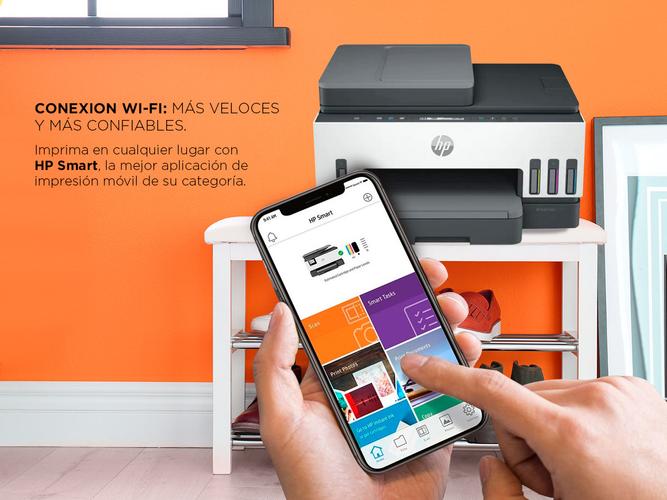 Impresora Multifuncion Hp Smart Tank 750 Wifi Duplex Adf  - 2