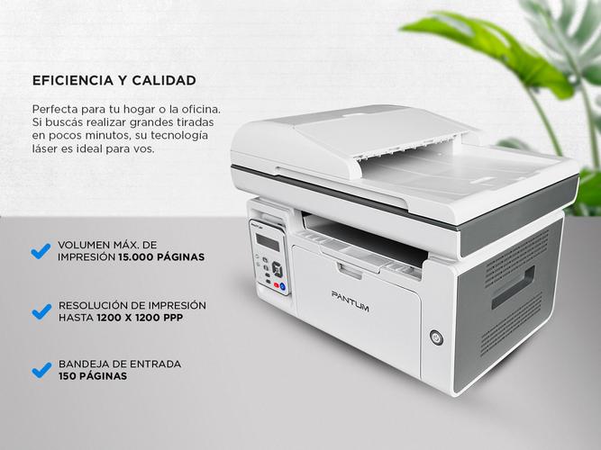 Impresora multifunción Pantum M6559NW Laser Monocromatica con WIFI - 2