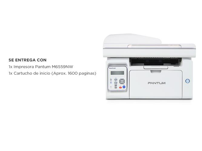 Impresora multifunción Pantum M6559NW Laser Monocromatica con WIFI - 5
