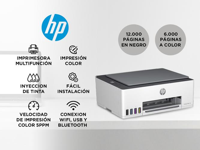 Impresora Multifuncion HP Smart Tank 580 Todo en Uno WiFi - 1