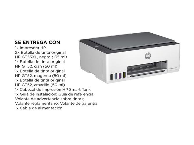 Impresora Multifuncion HP Smart Tank 580 Todo en Uno WiFi - 5