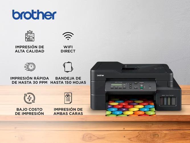 Impresora Brother Multifunción InkTank DCP-T720DW - 1