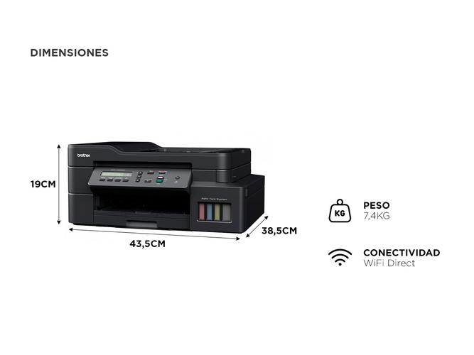 Impresora Brother Multifunción InkTank DCP-T720DW - 4