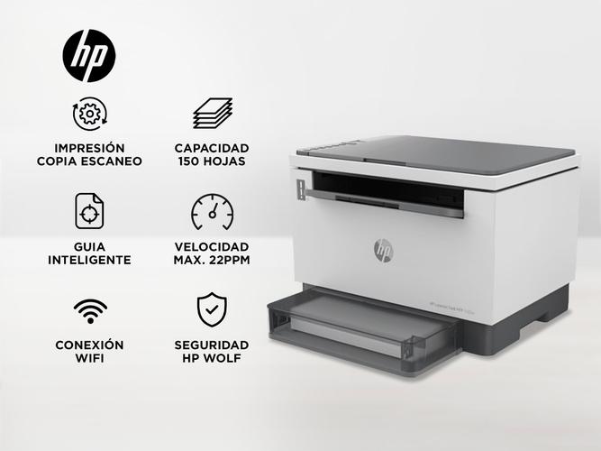 Impresora HP LaserJet Tank MFP 1602w - 1