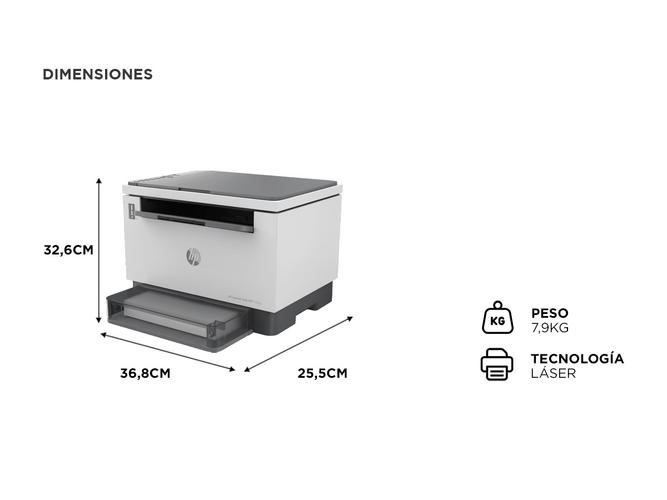 Impresora HP LaserJet Tank MFP 1602w - 4
