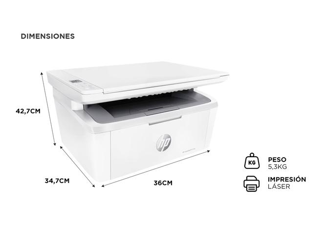 Impresora Laser HP Multifunción LaserJet M141w - 4