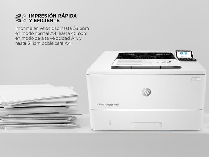 Impresora Láser Hp E40040dn Impresión Monocromatiac - 2