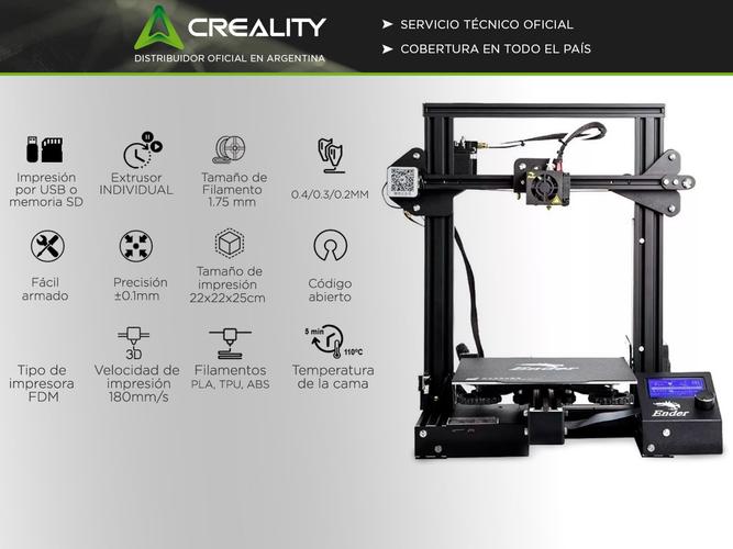 Impresora 3D Creality Ender 3 Pro Original FDM - 1