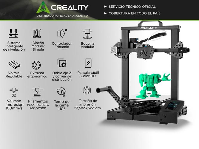 Impresora 3D Creality CR-6 SE FDM - 1