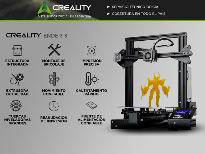 Impresora 3D Creality Ender-3 - 1