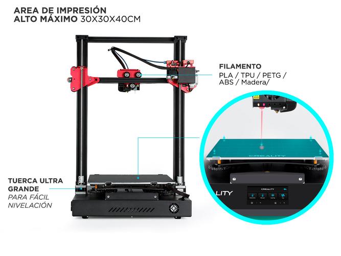 Impresora 3D Creality CR-10S Pro - 5