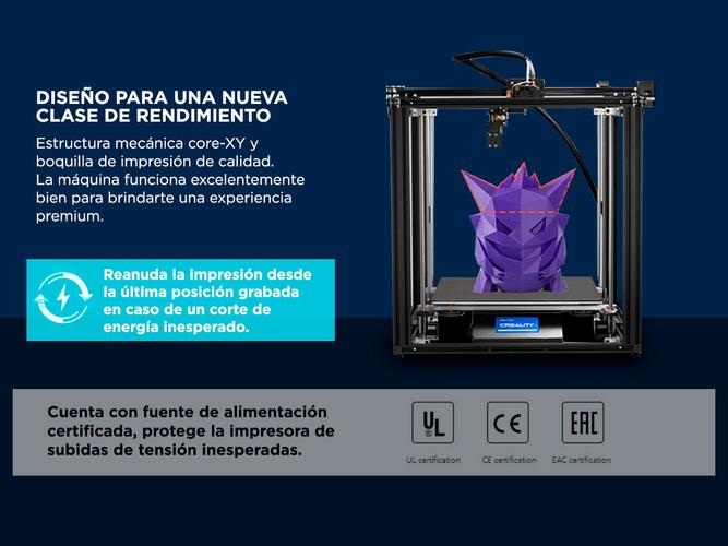 Impresora 3D Creality Ender-5 Plus - 3