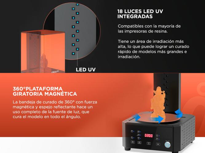 Maquina De Lavado/Curado Creality UW-01  - 4