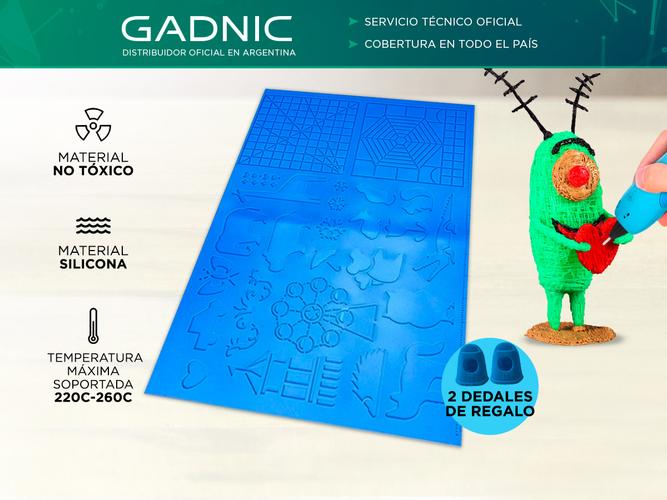 Kit Lapiz impresora 3d Gadnic + Molde para crear con impresora 3D - 2