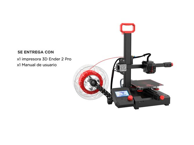 Imprensora 3D Creality Ender 2 Pro FDM 7 Diseños Fáciles 150W - 5