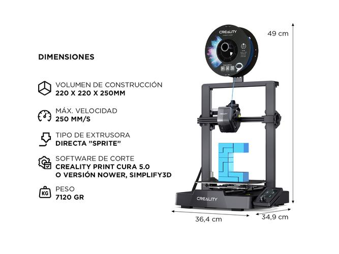 Impresora 3D Creality Ender-3 V3 SE  - 5
